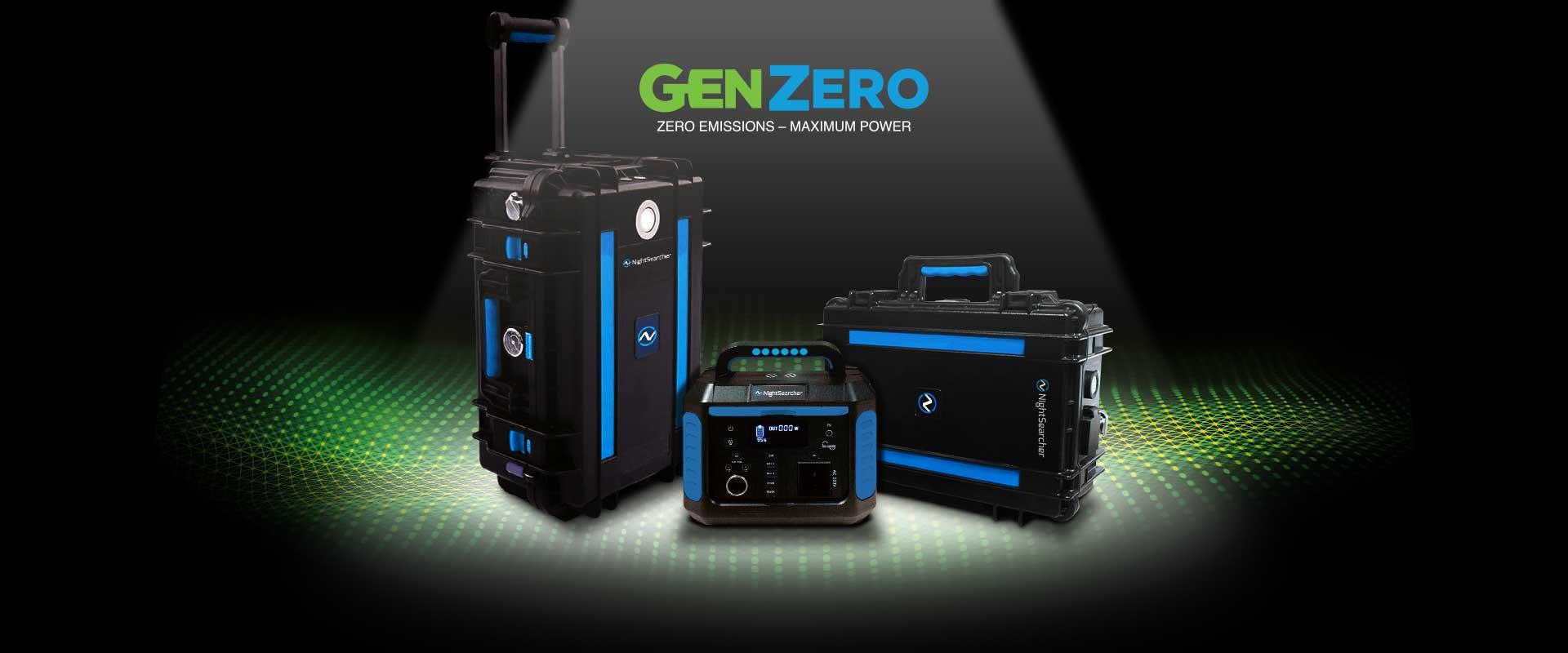 GenZero - Battery Powered Portable Generators | NightSearcher
