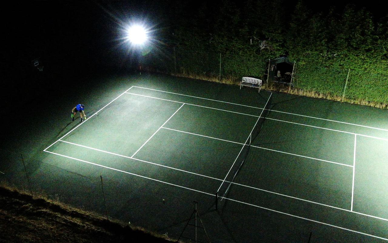 Sport Lighting for Tennis | NightSearcher